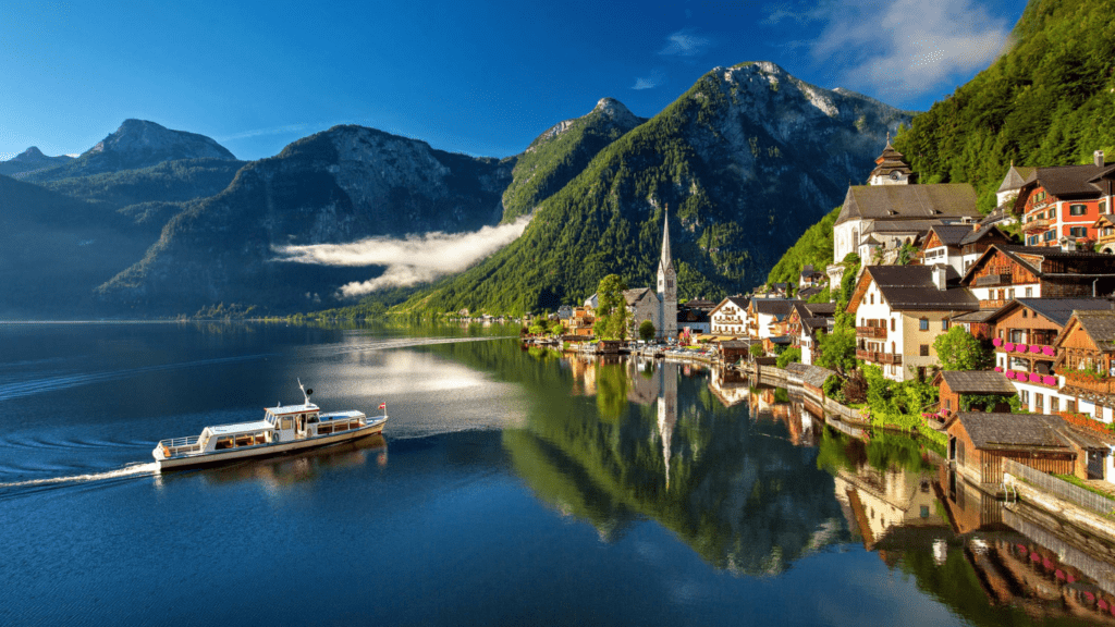 Fairytale Village of Hallstatt, Austria