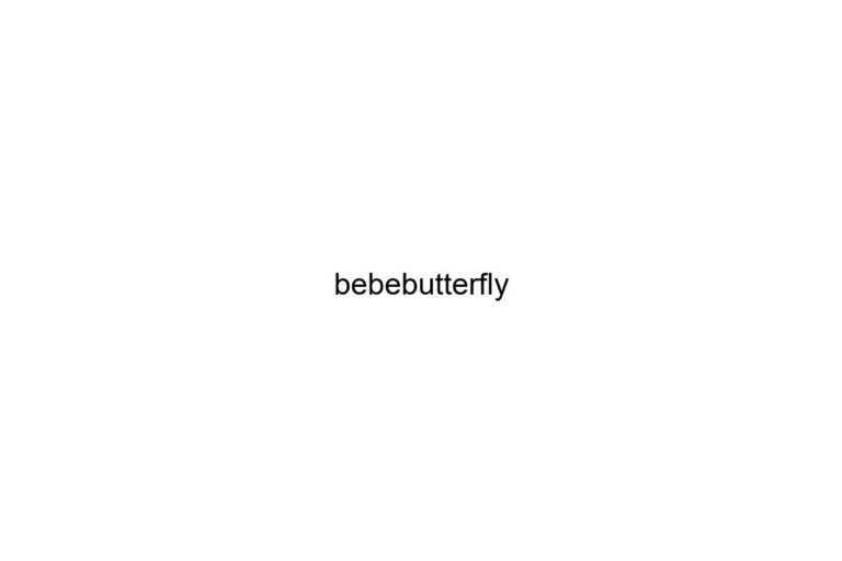 bebebutterfly