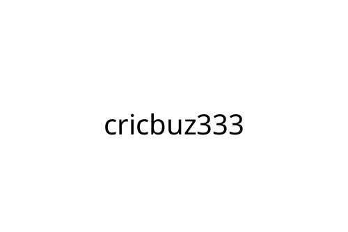 cricbuz333