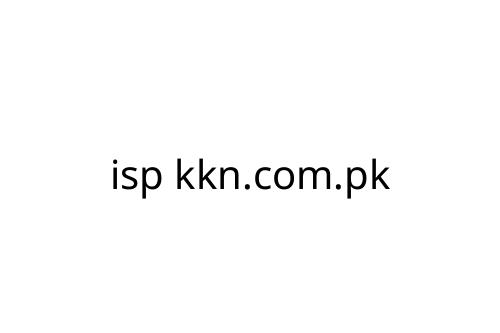 isp kkn.com.pk