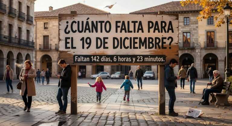 cuanto falta para el 19 de diciembre