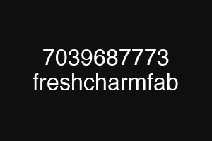 7039687773 freshcharmfab