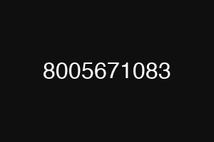 8005671083